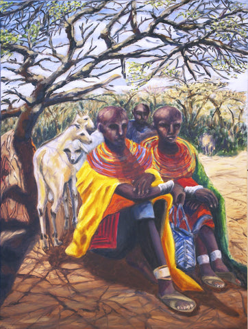 Shade of the Acacia paintings